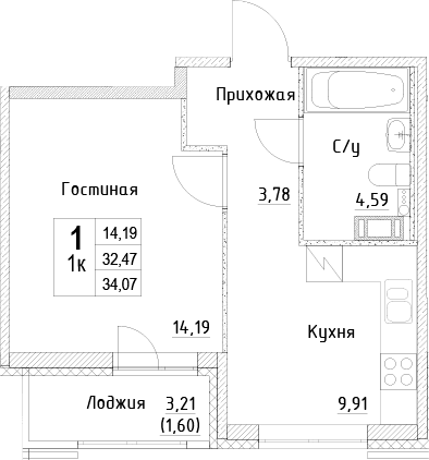 Планировка квартиры