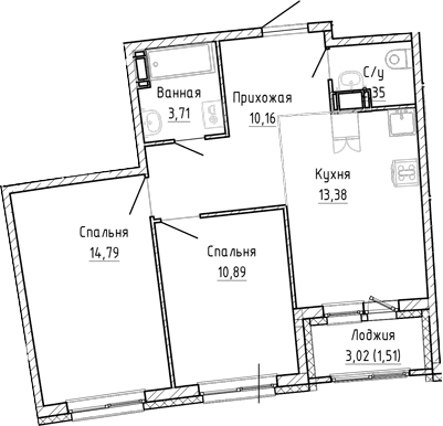 Планировка квартиры