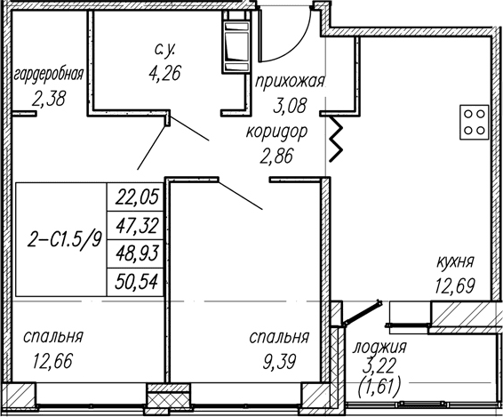 Планировка квартиры