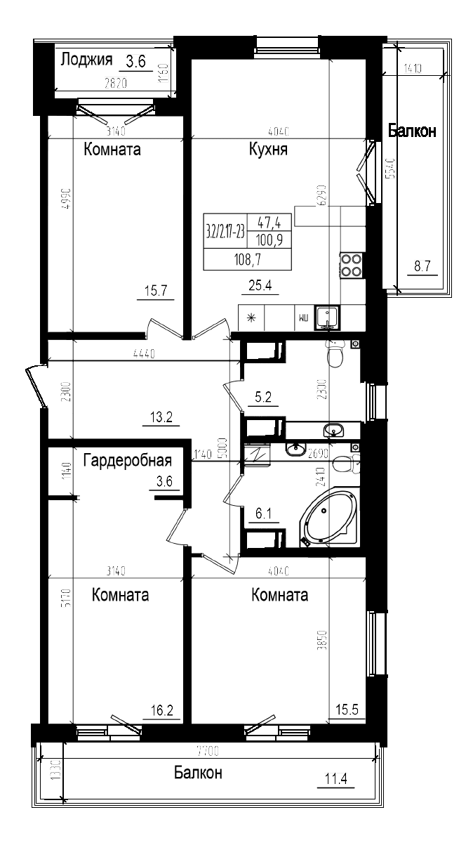 Планировка квартиры