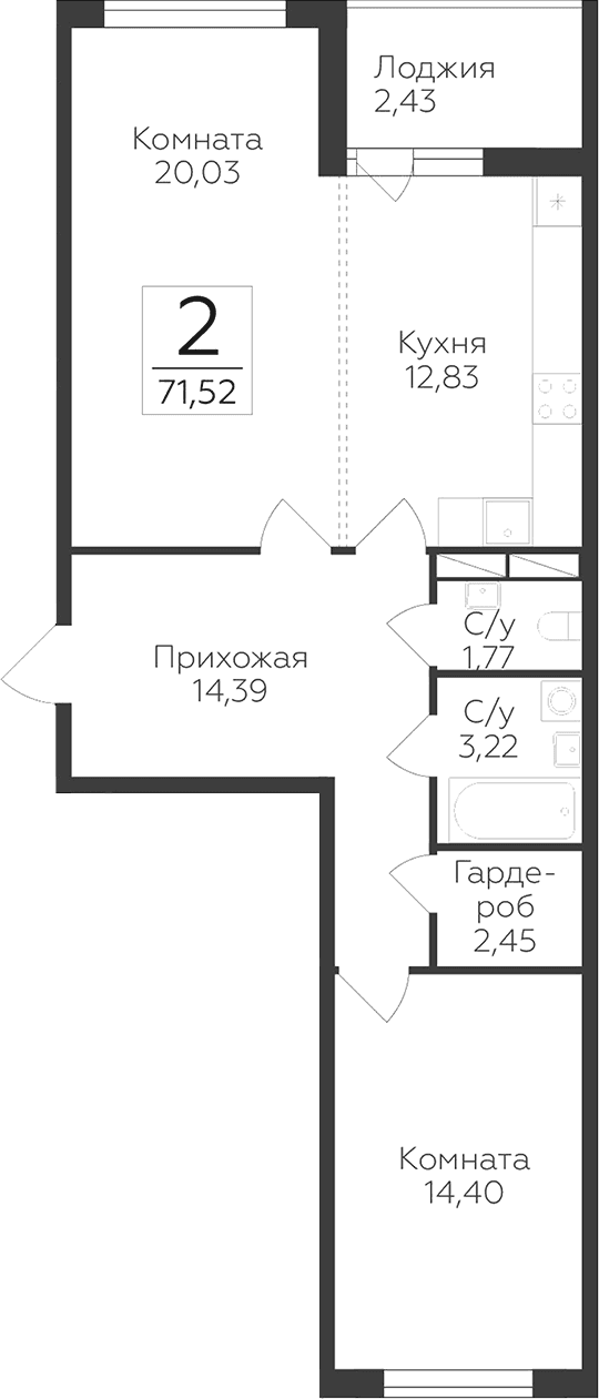 Планировка квартиры