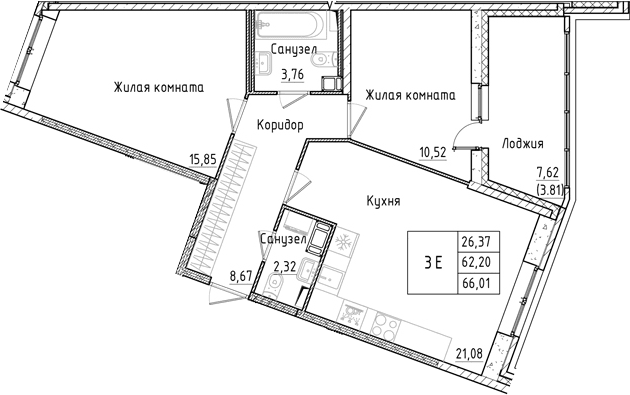 Планировка квартиры
