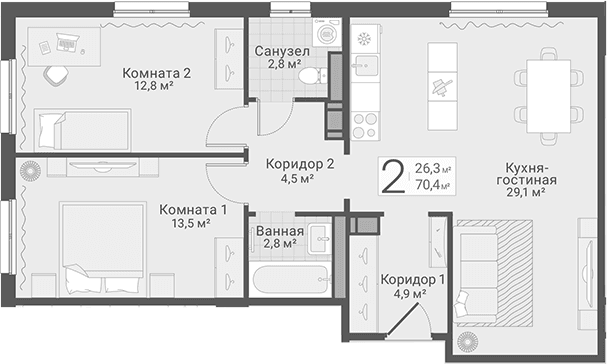 Планировка квартиры