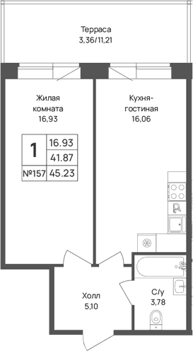 Планировка квартиры