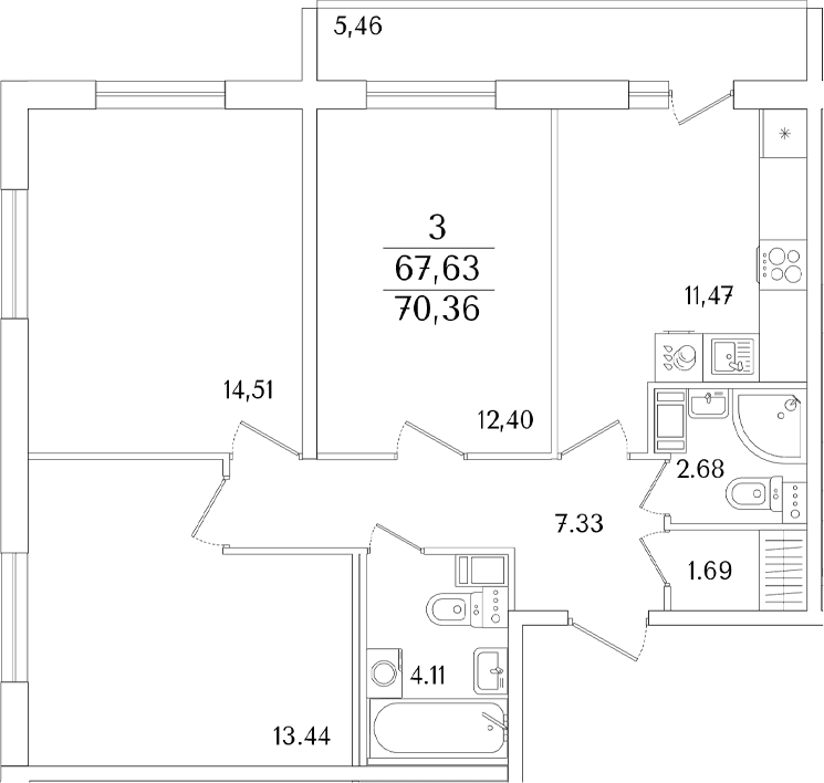 Планировка квартиры