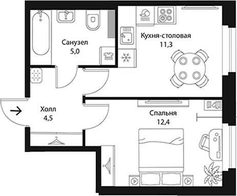 Планировка квартиры