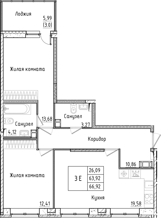 Планировка квартиры