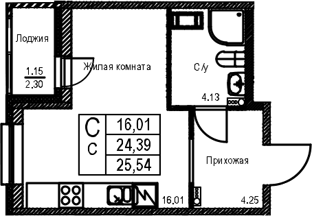 Планировка квартиры