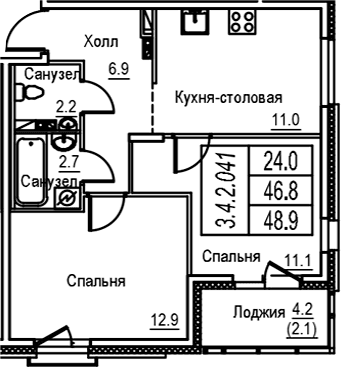 Планировка квартиры