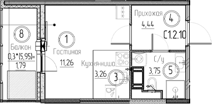 Планировка квартиры