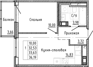Планировка квартиры