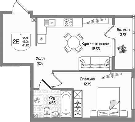 Планировка квартиры