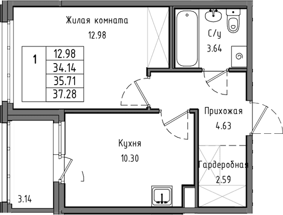 Планировка квартиры
