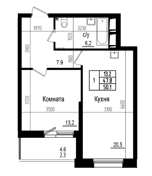 Планировка квартиры