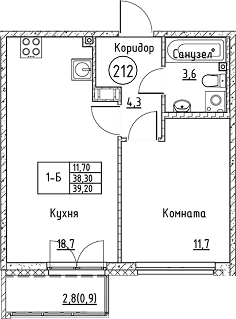 Планировка квартиры