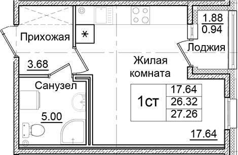 Планировка квартиры