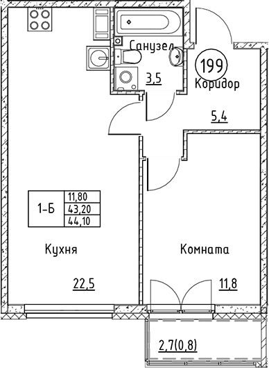 Планировка квартиры