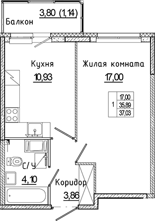 Планировка квартиры
