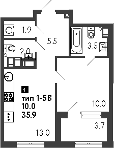 Планировка квартиры