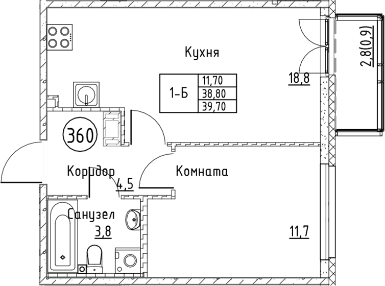 Планировка квартиры