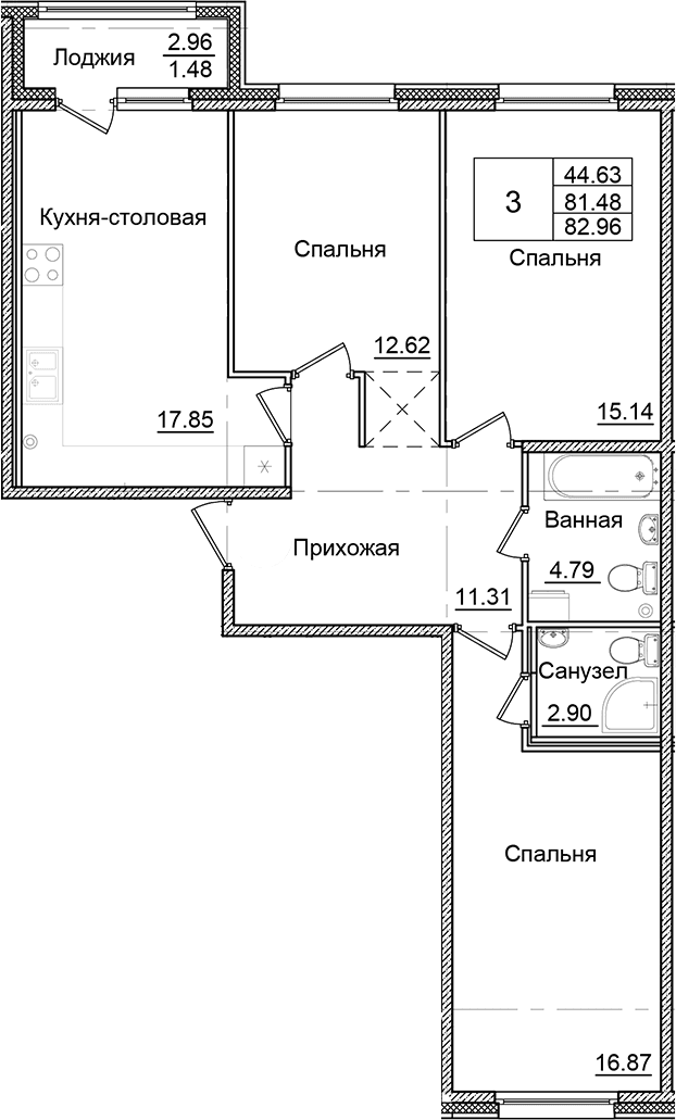 Планировка квартиры