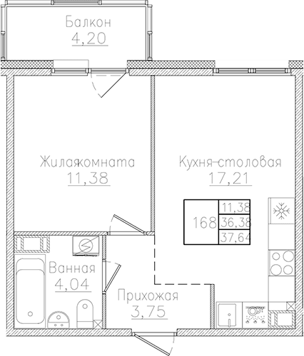 Планировка квартиры