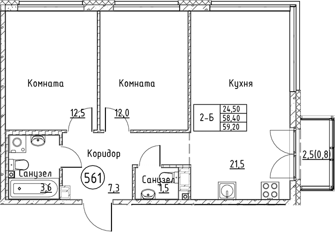 Планировка квартиры