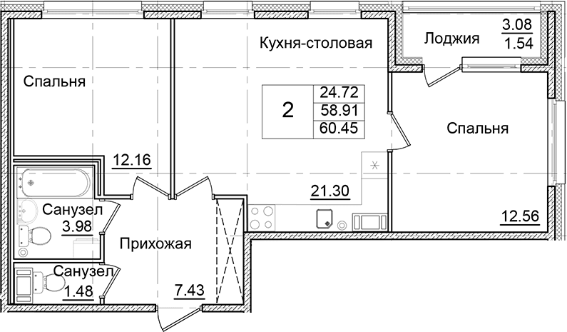 Планировка квартиры