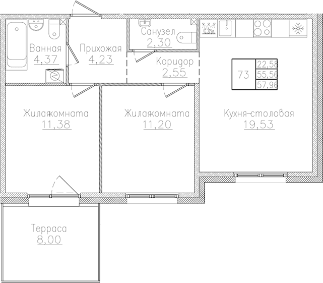 Планировка квартиры