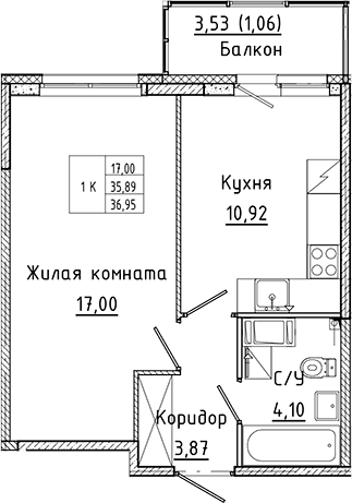 Планировка квартиры