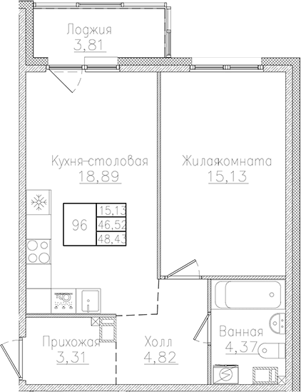 Планировка квартиры