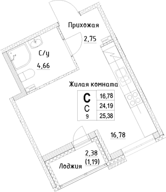 Планировка квартиры