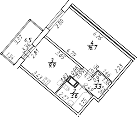 Планировка квартиры