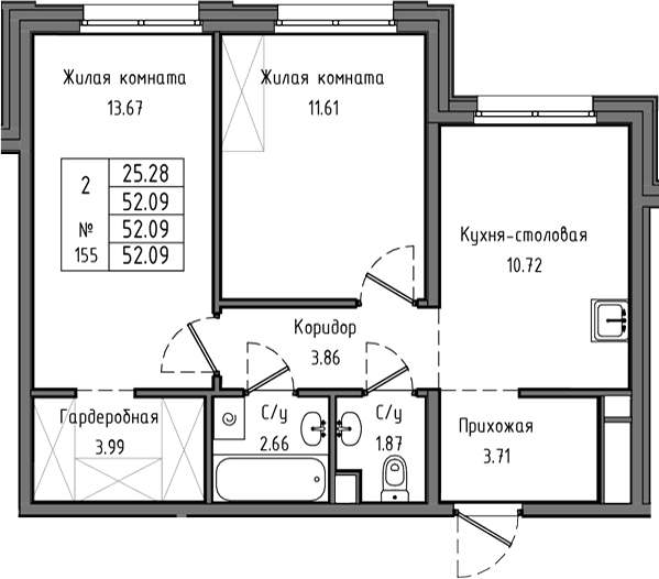 Планировка квартиры