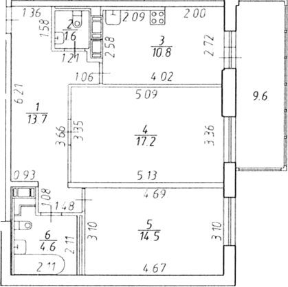 Планировка квартиры