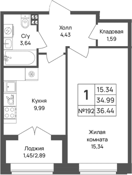 Планировка квартиры