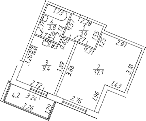 Планировка квартиры