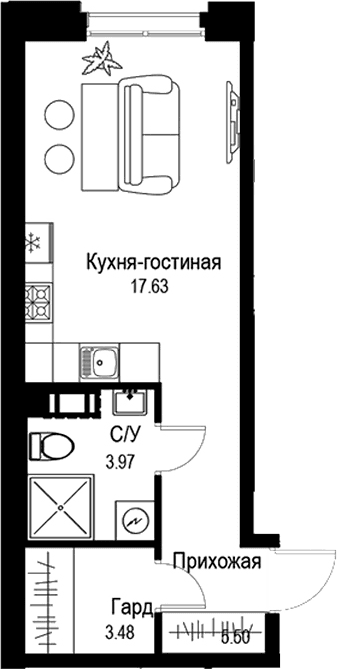Планировка квартиры