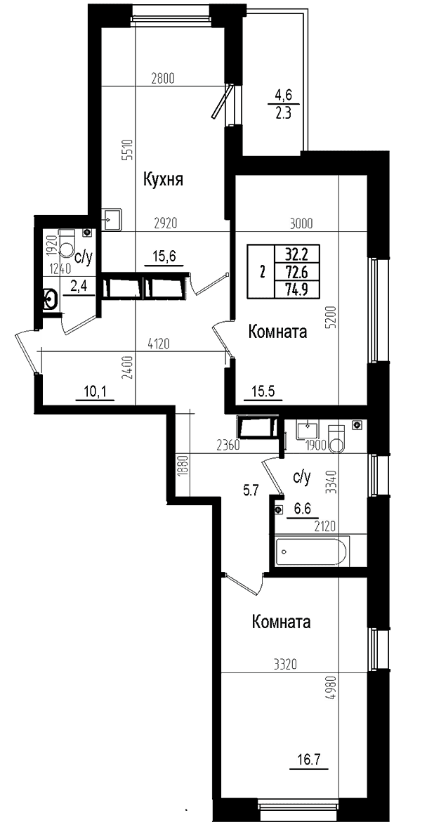 Планировка квартиры
