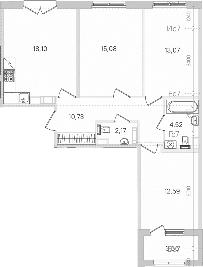 Планировка квартиры