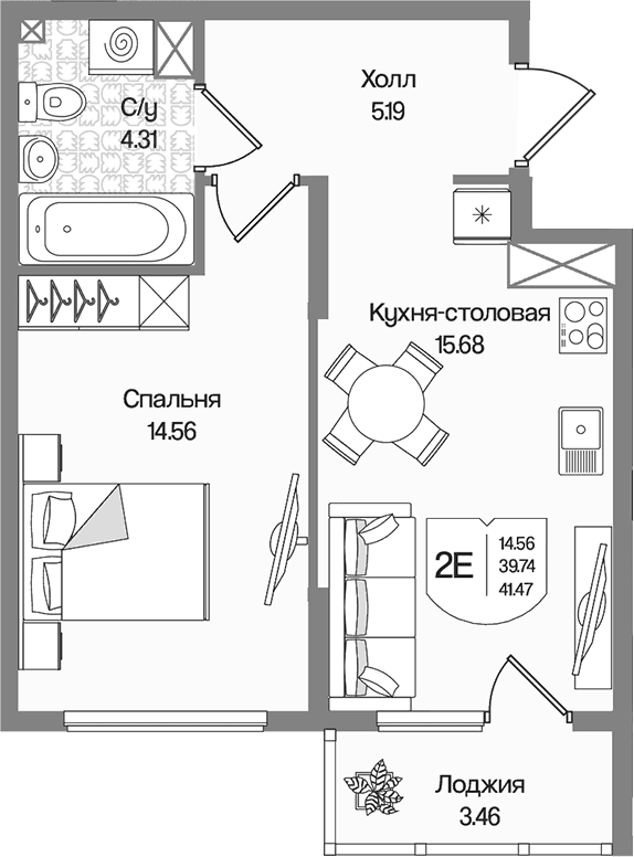 Планировка квартиры
