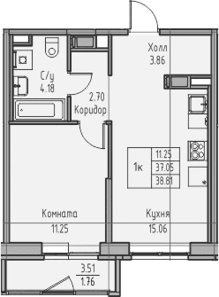 Планировка квартиры