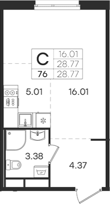 Планировка квартиры