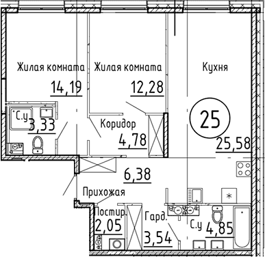 Планировка квартиры