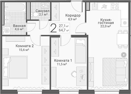 Планировка квартиры