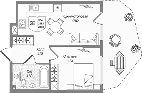 Планировка квартиры