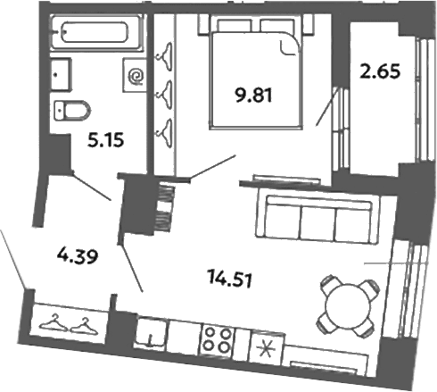 Планировка квартиры