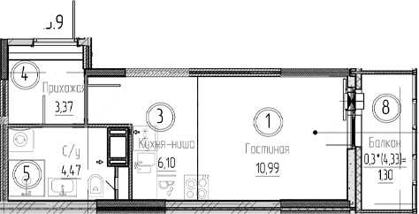 Планировка квартиры