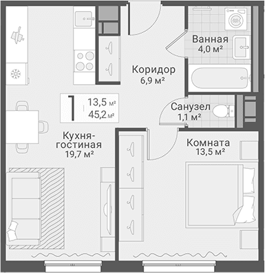 Планировка квартиры