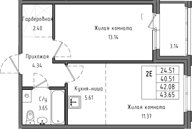 Планировка квартиры